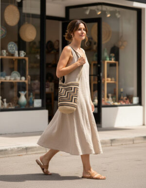 Earth Loom handcrafted woven bag