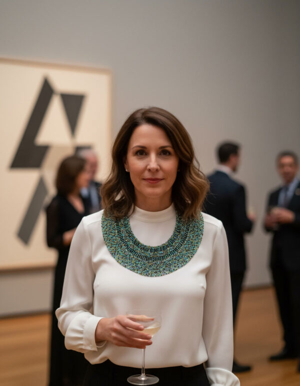 Golden Eclipse handcrafted woven bag